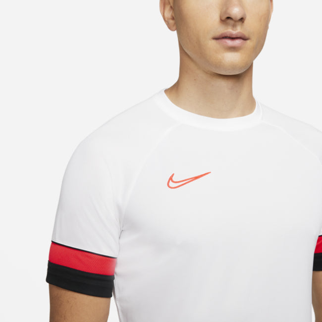 Nike Mens Soccer Academy Drifit T shirt White Small