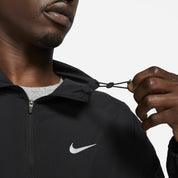Nike Mens Regular fit Running Fitness Jacket Coat XXL Black Solid Hooded