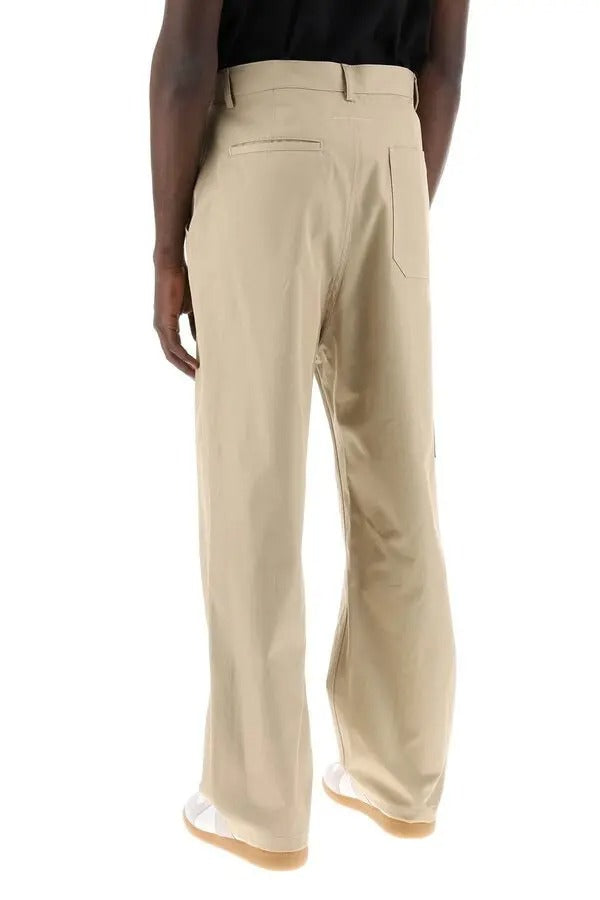 Mm6 Maison Margiela Mens Relaxed fit Casual Pants 48 / 28 Beige Solid