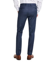 Calvin Klein Mens Skinny fit Dress Pants 34 / 32 Blue Solid Stretch