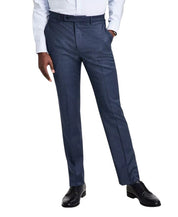 Calvin Klein Mens Slim fit Wool Dress Pants 40 / 30 Blue Solid