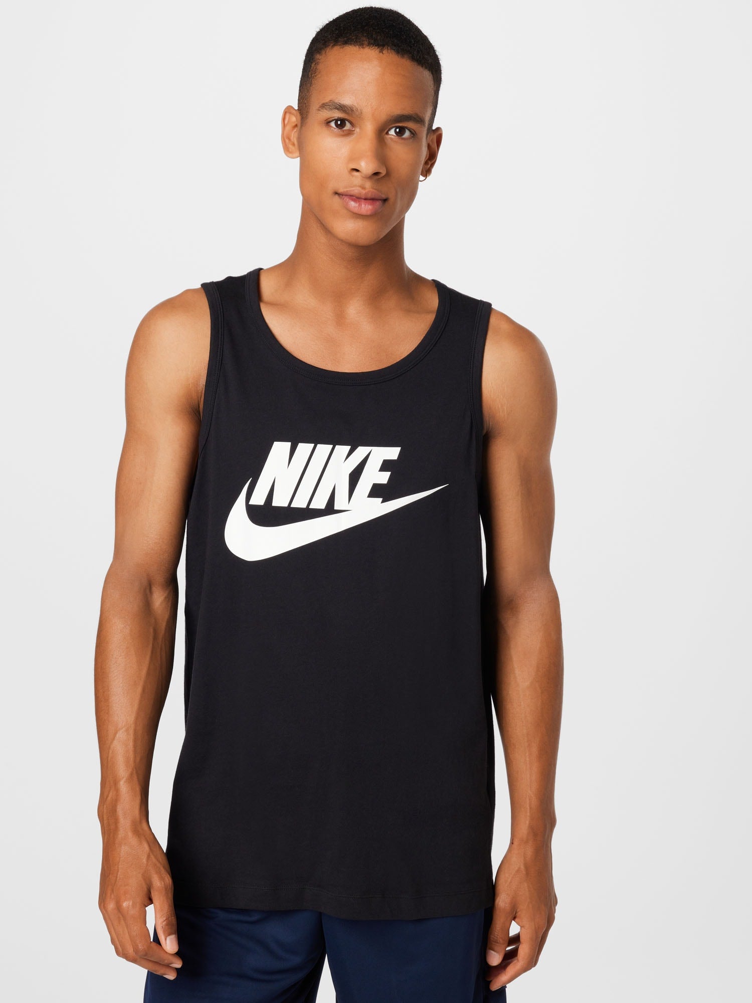 Nike Charcoal Xxl Icon Futura Tank Men's