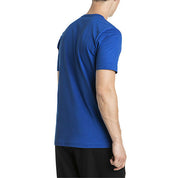 Puma Mens Essential Logo T Shirt Blue Medium