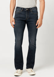 Buffalo David Bitton Men's King Slim Boot Cut Jeans Navy 33X32