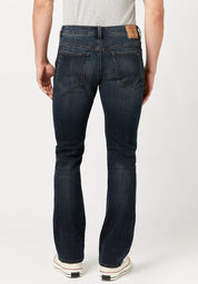 Buffalo David Bitton Men's King Slim Boot Cut Jeans Navy 33X32