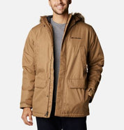 Columbia Men's Penns Creek II Parka Coat XXL 2XL Brown