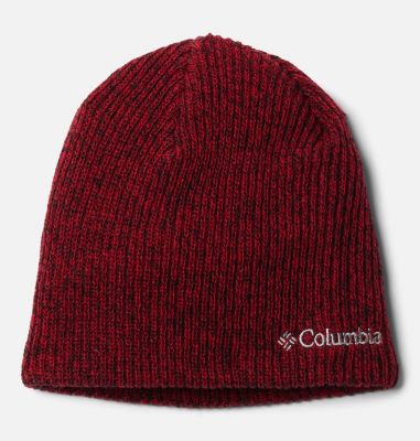 Columbia Columbia Mens Whirlibird Watch Cap Beanie Hat Mountain Red Black