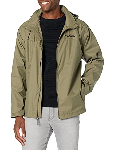 Columbia Mens Regular Fit Glennaker Lake Raincoat Coat Jacket Green Small