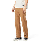 Dockers Men's Straight Fit Comfort Knit Jean Cut Pants Brown 36 x 32