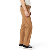 Dockers Men's Straight Fit Comfort Knit Jean Cut Pants Brown 38 x 32