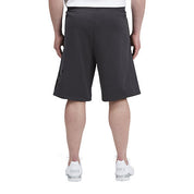 Puma Men's  Elastic 10" Drawstring Shorts Ashpalt Grey  3XL