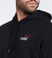 PUMA Mens Essential Small Logo Fleece Hoodie Sweatshirt Medium Black