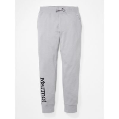 Marmot Men's Coastal Logo Jogger Sweatpants Black XL