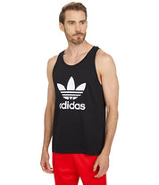 Adidas Originals Trefoil Tank Top Black/White Men's Sleeveless Small