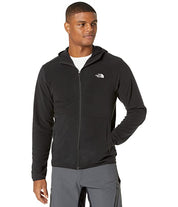 The North Face TKA Glacier Fleece Full Zip Jacket Men's Size Large Black