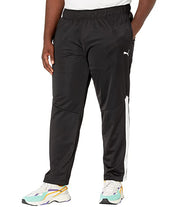 PUMA Mens Big and Tall Mid Rise Straight Track Pants Black 3XL