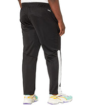 PUMA Mens Big and Tall Mid Rise Straight Track Pants Black XXXL
