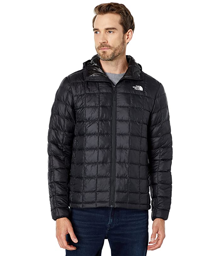 The North Face Mens Slim fit Puffer Jacket Coat Large Black Solid