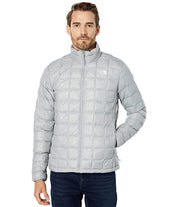 The North Face Mens Thermo Bal Meld Grey Puffer Coat XL