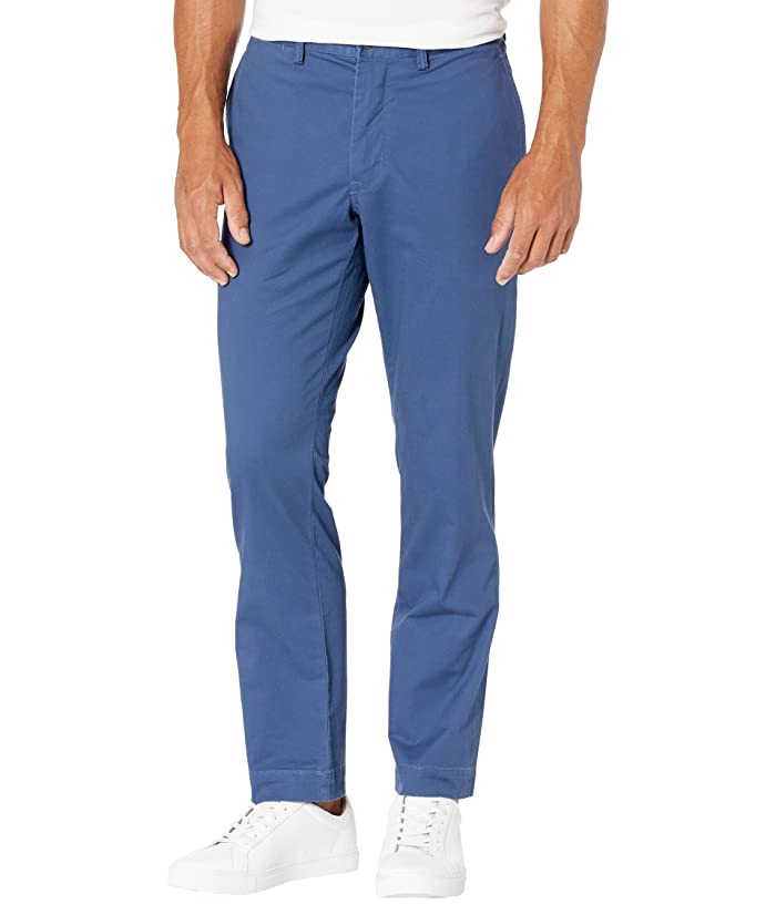 Polo Ralph Lauren Men's Washed Stretch Slim Fit Chino Pants Navy Blue 36 x 34