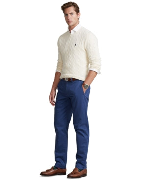 Polo Ralph Lauren Men's Stretch Straight Fit Chino Pants Light Navy 36x32