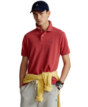 Polo Ralph Lauren Mens Classic fit Short Sleeve Polo Shirt Medium Red Solid
