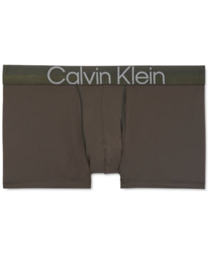 Calvin Klein Men's Structure Trunks Boxer Briefs XL Olive Green