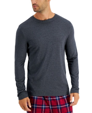 Club Room Men's Chatham Knit Long-Sleeve Charcoal XL