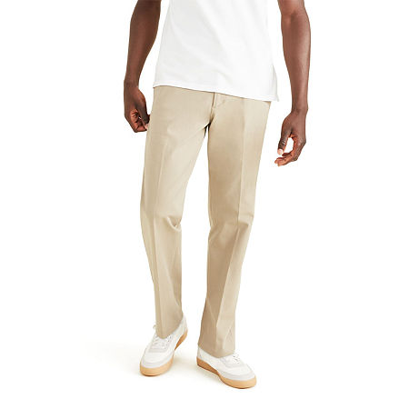 Dockers Mens Signature 2.0 Khaki Pants Timber Wolf Beige 32 x 30