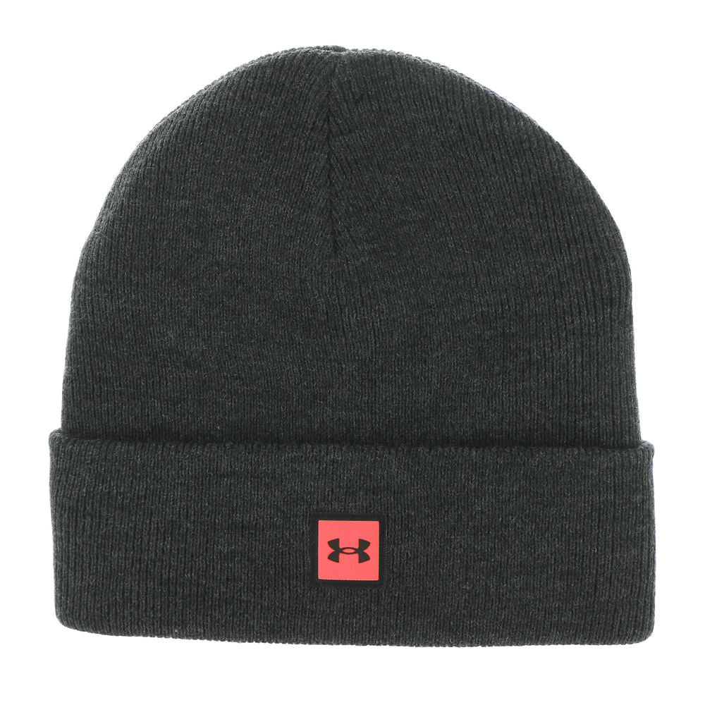 Under Armour Men's Truckstop Beanie Hat Black - ONE SIZE