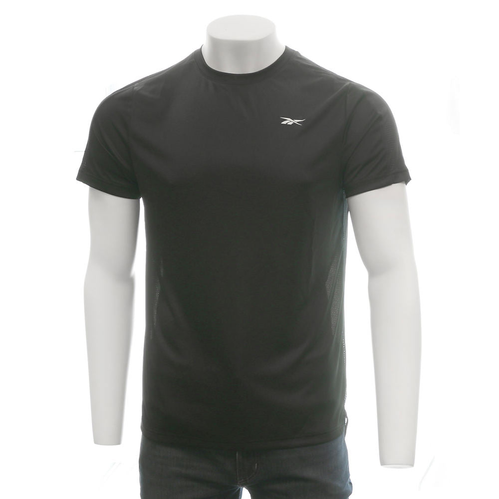 Reebok Mens Workout Short Sleeve Tech T-Shirt Black 2XL