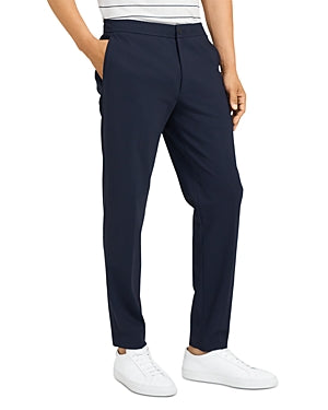 Theory Mens Slim fit Casual Pants 34 /  Blue Solid Stretch