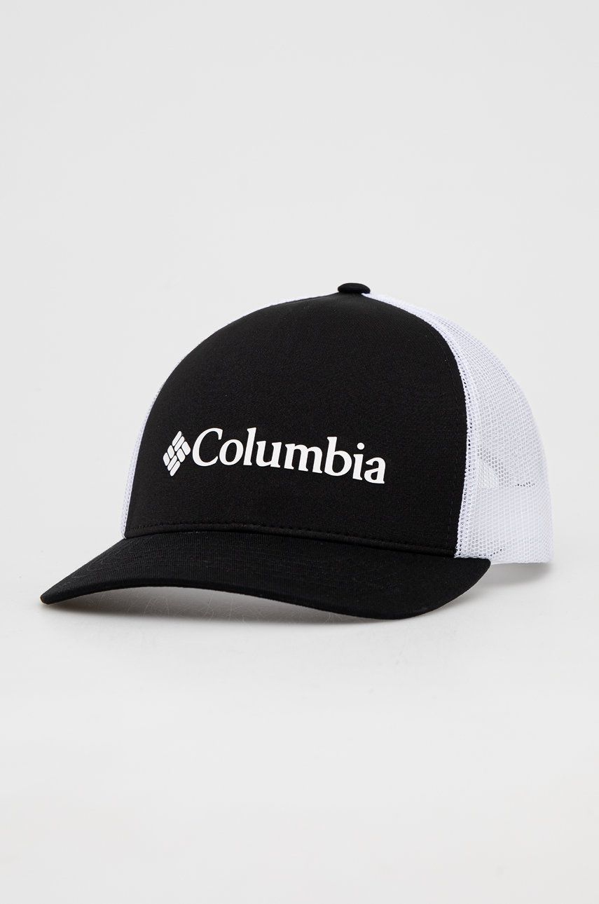 Columbia Men's Punchbowl Trucker Hat Black White