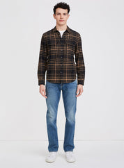 7For All Man Kind Men's The Straight Tapered Straight Leg Jeans Blue 32