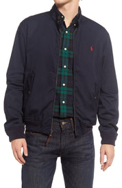Polo Ralph Lauren Men's City Full Zip Cotton Jacket XXL 2XL Navy Blue
