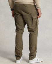 Polo Ralph Lauren Men's Classic Tapered Fit Canvas Cargo Pants Green 50 x 30