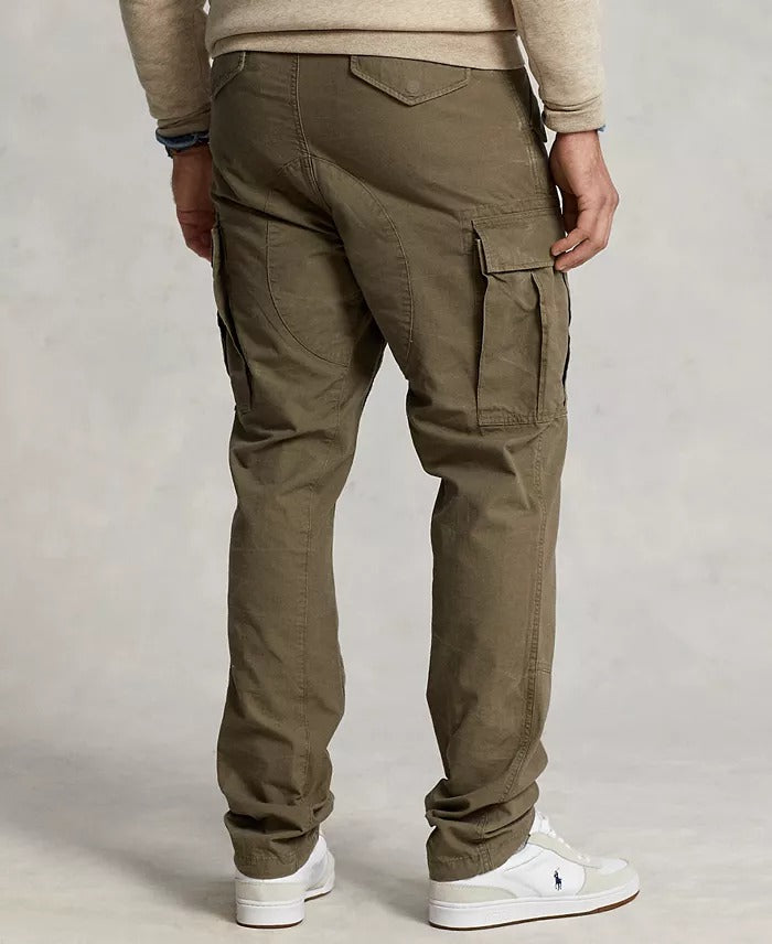 Polo Ralph Lauren Men's Classic Tapered Fit Canvas Cargo Pants Green 50 x 30