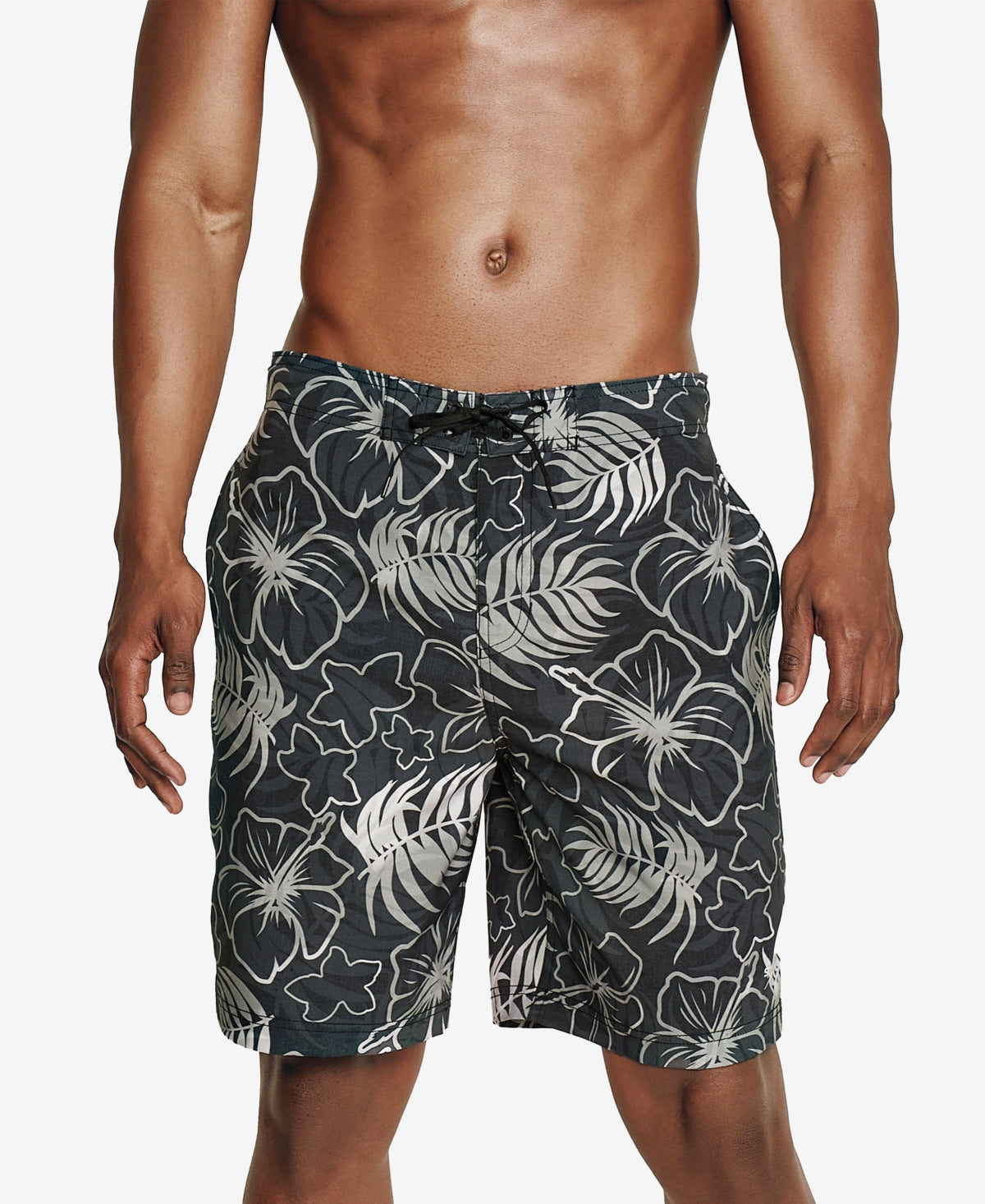 Speedo Men's Bright Blend Bondi Board Swim Shorts Black Small