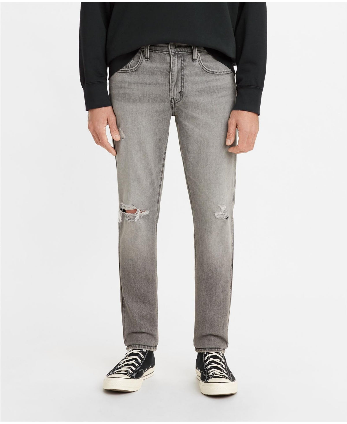 Levis Mens 531 Athletic Slim Fit Jeans Going Grey DX 29 x 30