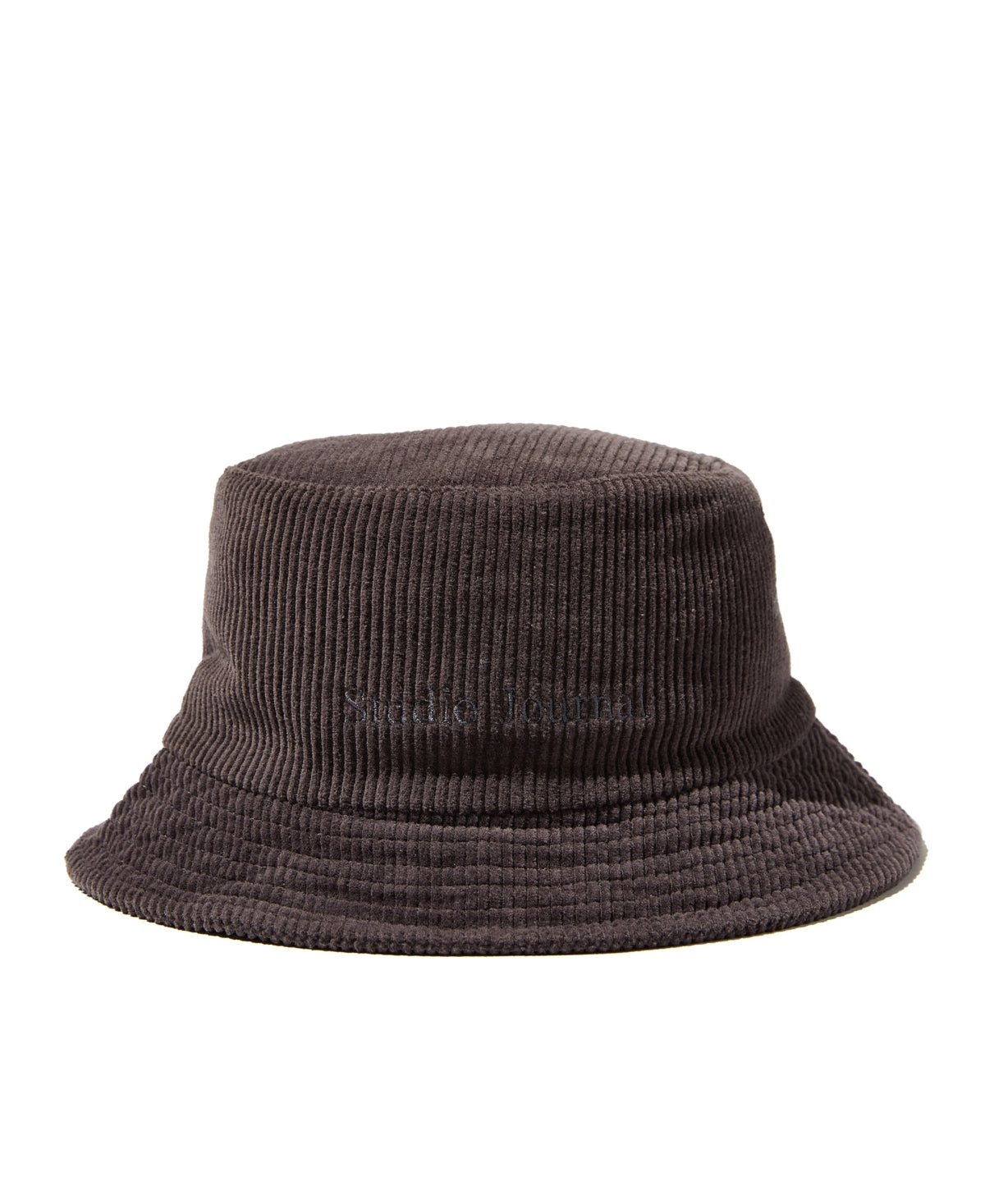 COTTON ON Mens Bucket Hat Washed Black Corduroy