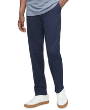 Calvin Klein Men's Straight-Fit Navy Chino Pants 38 X 30