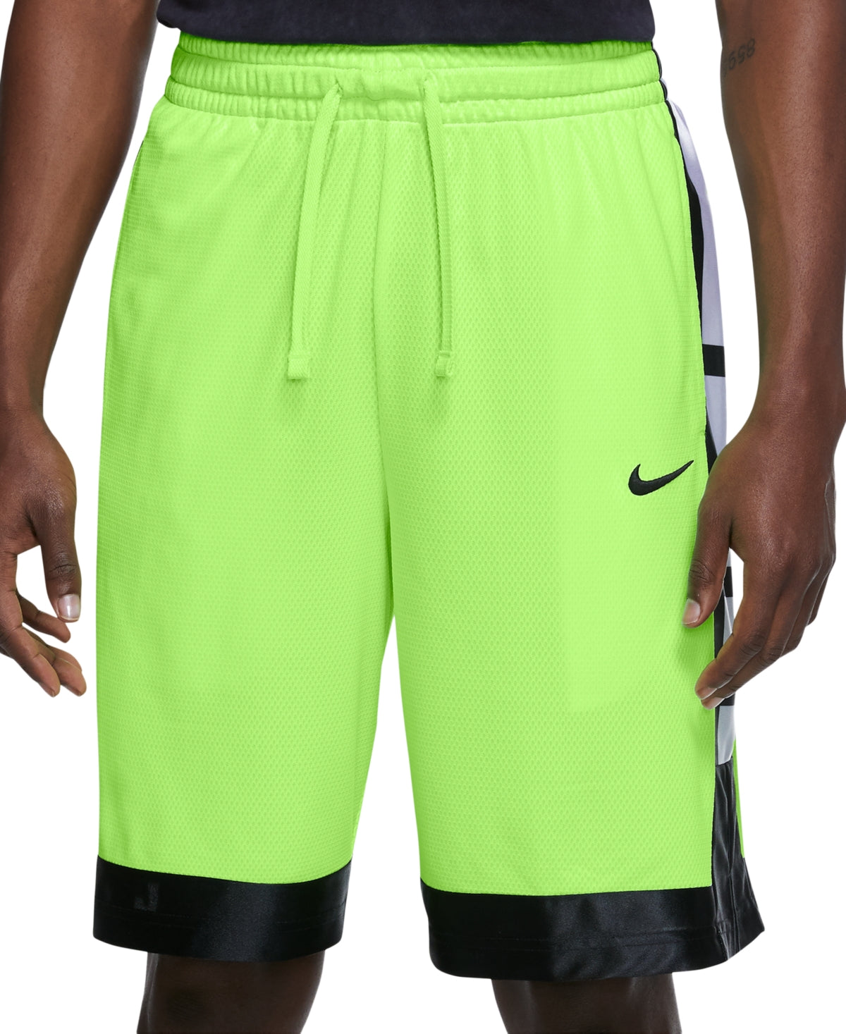 Nike Mens Drifit Elite Basketball Shorts Green 4XL