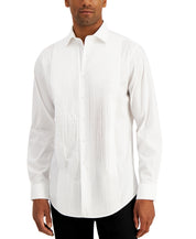 Alfani Mens Slim Fit White Button Down Dress Shirt 16 - 16.5 / 34 - 35