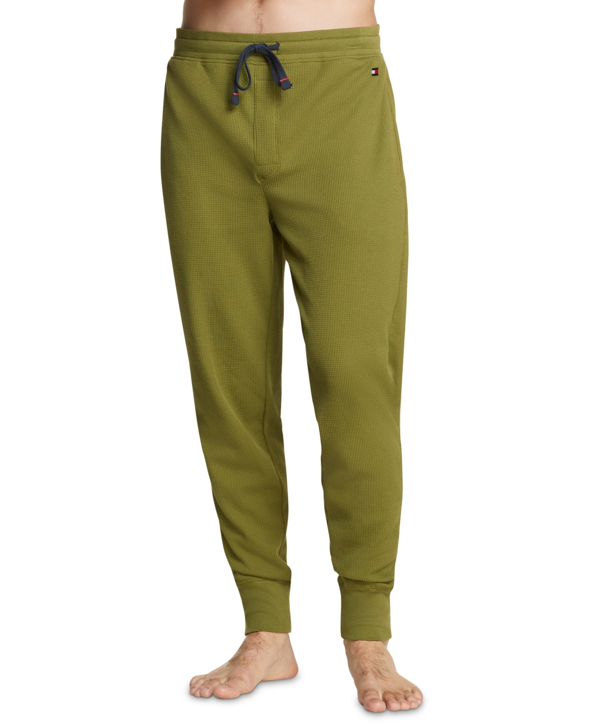 Tommy Hilfiger Men's Jogger Thermal Pajamas Pants Green XL