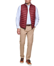 Club Room Men's Down Packable Puffer Vest Port Red Large