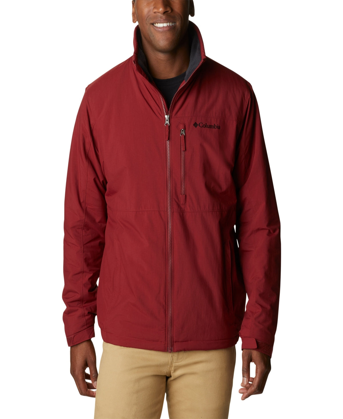Columbia Mens Northern Utilizer Jacket Red Large