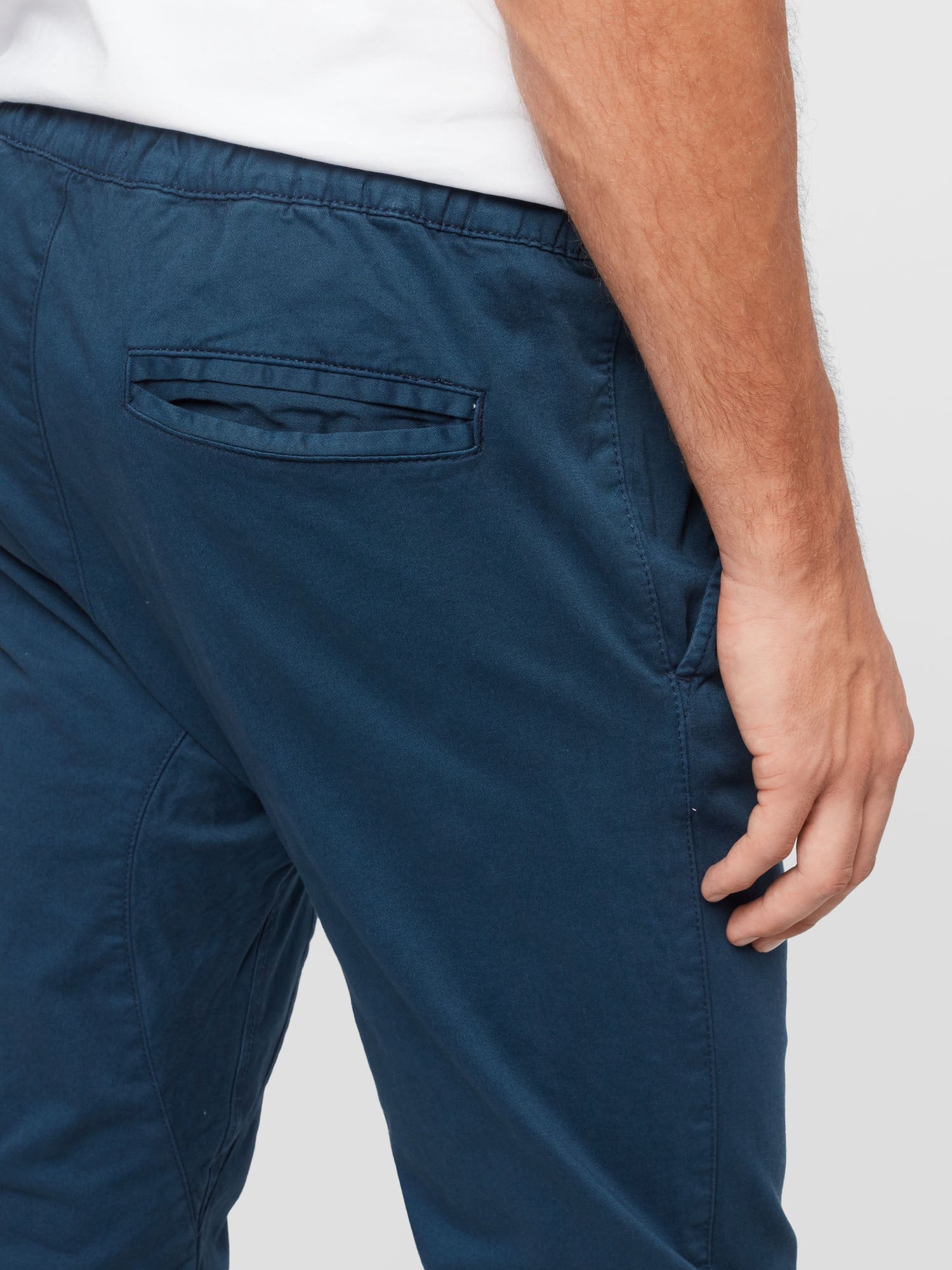Cotton On Washed Navy Men's Drake Cuffed Twill Jogger Pants Navy 32 Reg