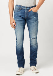 Buffalo David Bitton Navy Jean Étroit Slim Ash Indigo 36 X 32