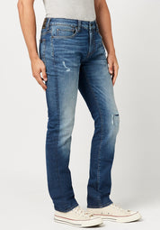 Buffalo David Bitton Navy Jean Étroit Slim Ash Indigo 36 X 32