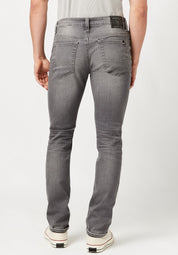 Buffalo David Bitton Men's Slim Ash Denim Stretch Jeans Grey 36 x 30